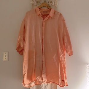 Tommy Bahama Coral Button Down